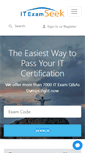 Mobile Screenshot of itexamseek.com